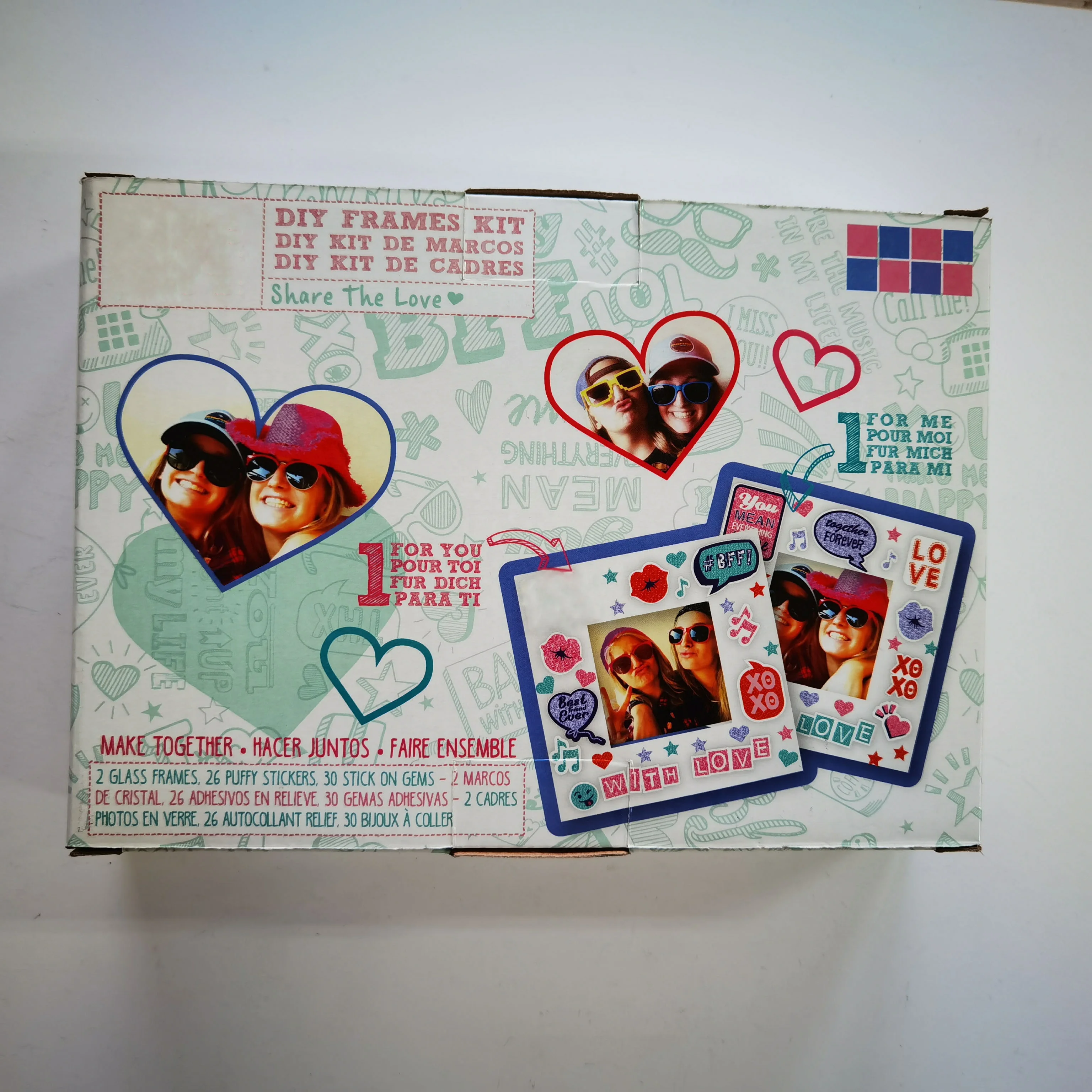 DIY  Picture Frame Kit for Kids - Arts and Craft Kits for Girls & Boys - Crafts for 6-14 Year Old - Photo Birthday Gifts