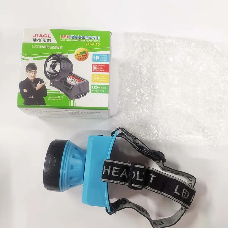 2022 JIAGE cheap price headlight useful head lamp well design good quality head light for farming fishing