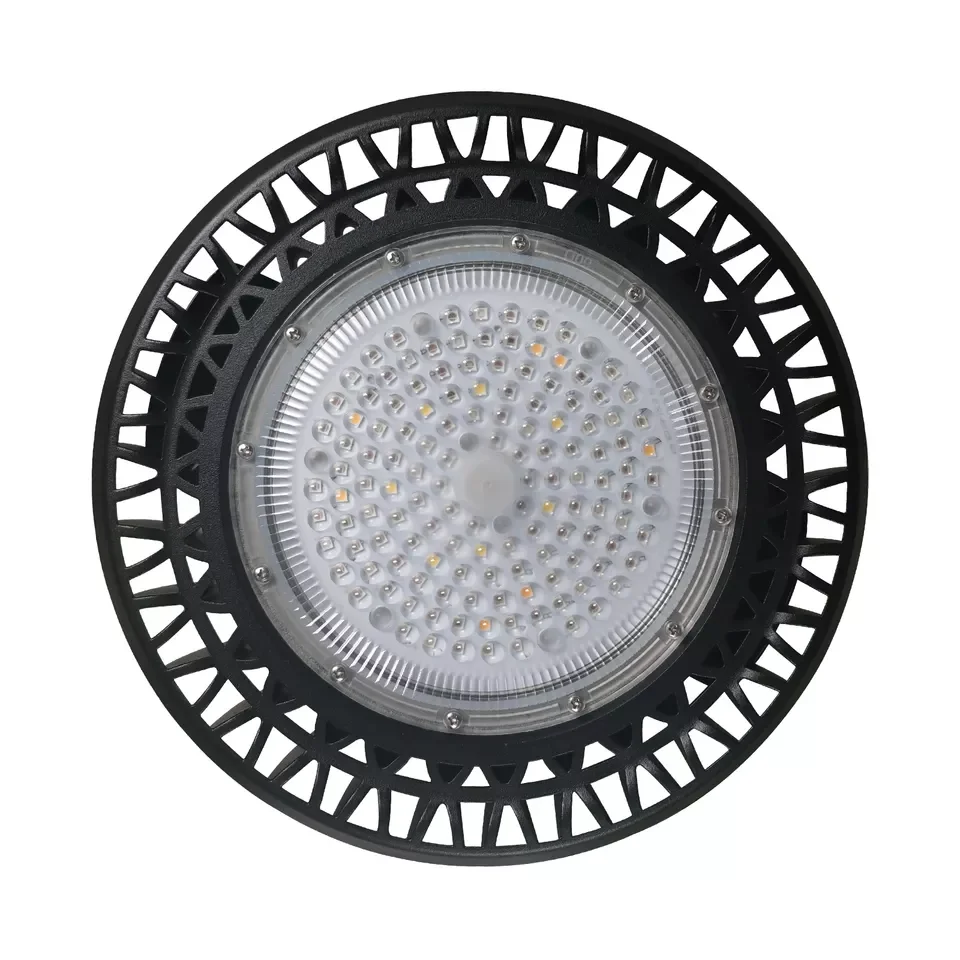 100w 150w 200w Ir Uv Round Customized Spectrum IP65 Ufo High Bay Led Grow Light