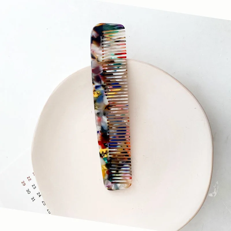 RARA 15CM Hot Sale Ins Fashion Hair Accessories Wholesale Custom Colorful Marble Acetate