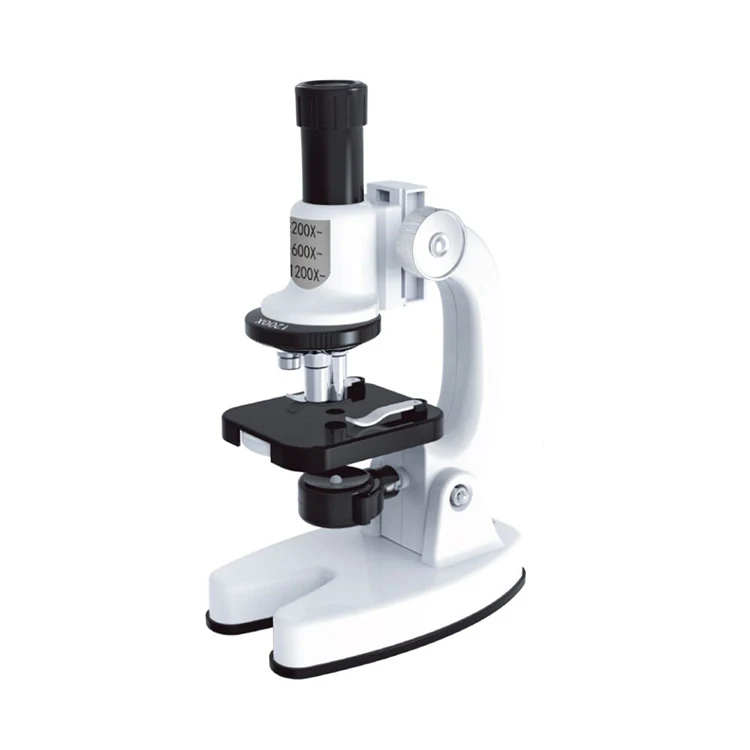 STEM Science Experiment Microscope  Kit Lab 200X 600X 1200X School Science Educational Toy Refined Biological Microscope For Kid