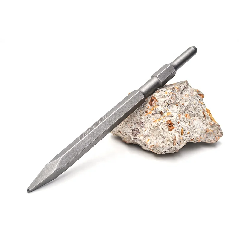 
hex17 point chisel 400mm length 