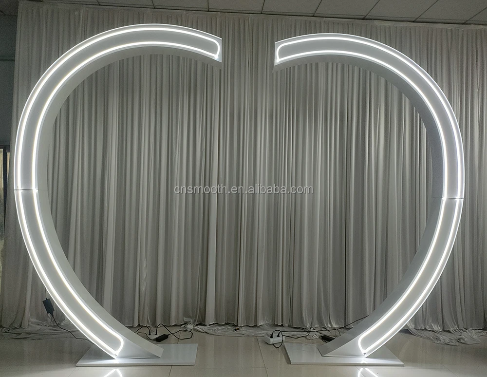 Новое поступление железный металлический портал в форме сердца