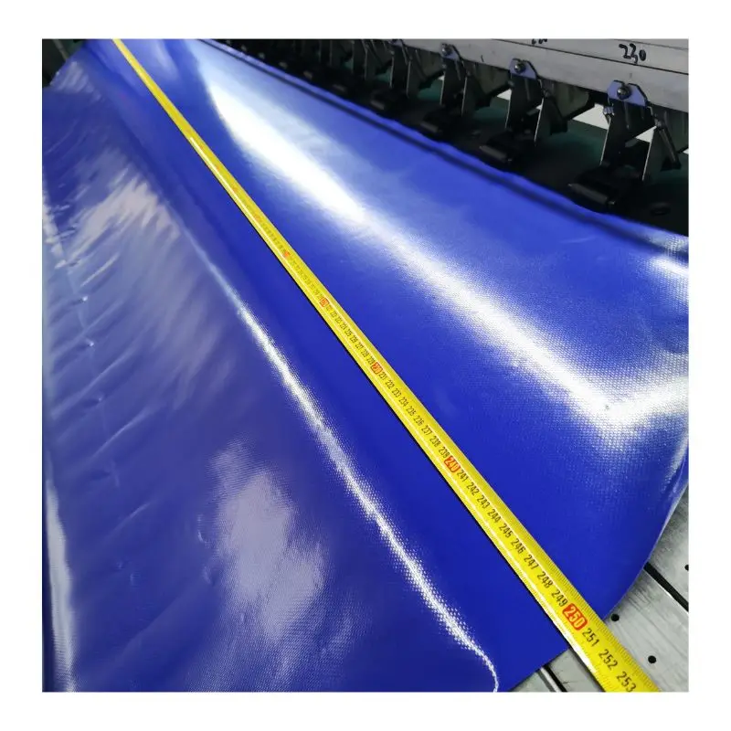 High Quality 100% Waterproof Customize Colors Coated Laminated Industrial Foldable Tent Roof Covering PVC Fabric Tarpaulin