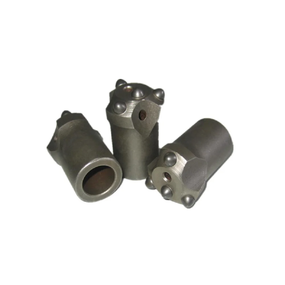 Tapered tungsten carbide button drill bits for mining customized