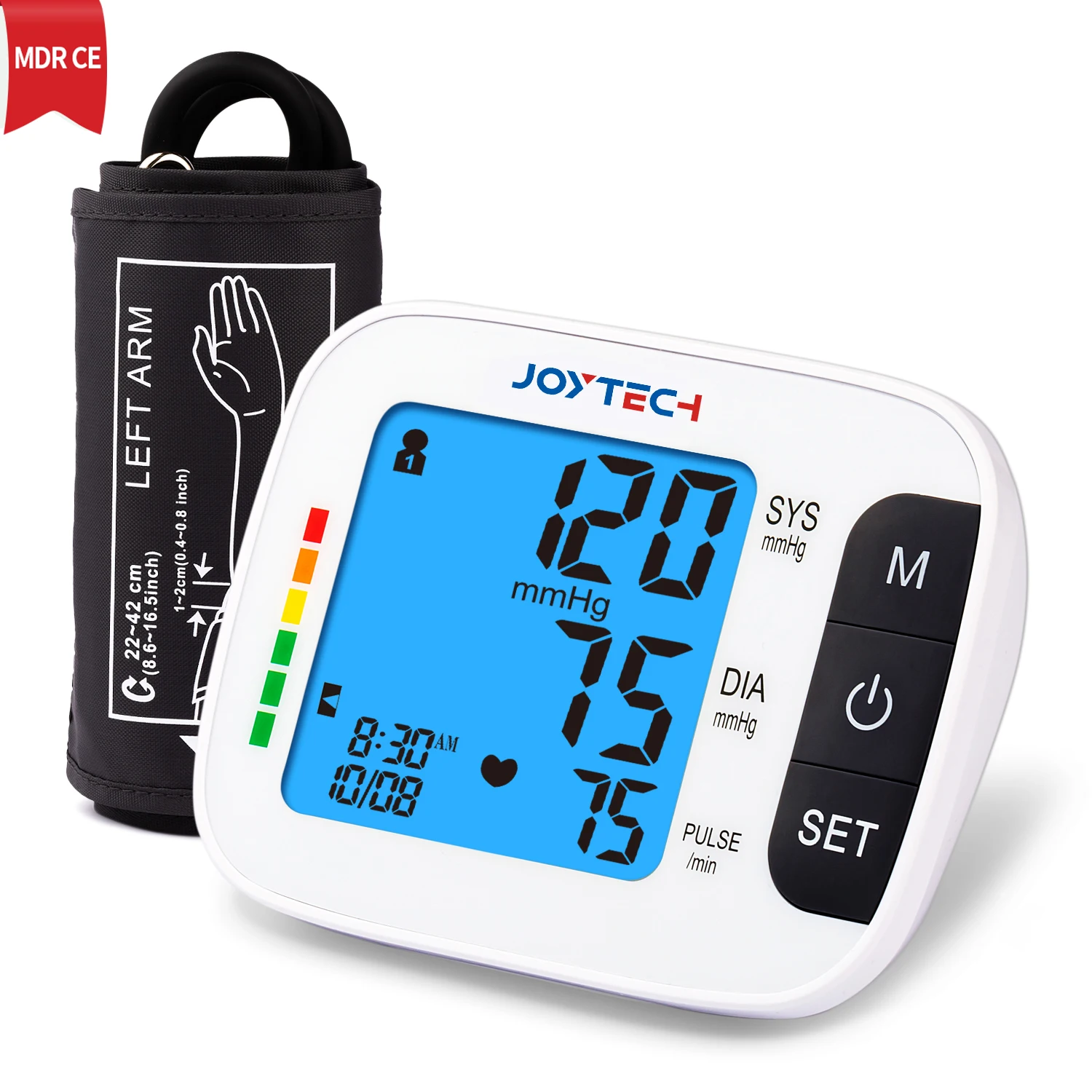 Talking Blood Pressure Monitor Arm Tensiometer MDR Approved
