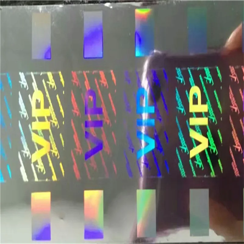 Anti-counterfeiting positioning laser hot stamping label hot stamping film holographic washing aluminum film custom manufacturer
