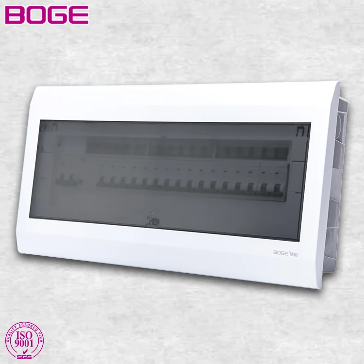 7 10 13 16 20 26 32 40 ways 12 pole switchboard plastic electrical power mcb distribution box