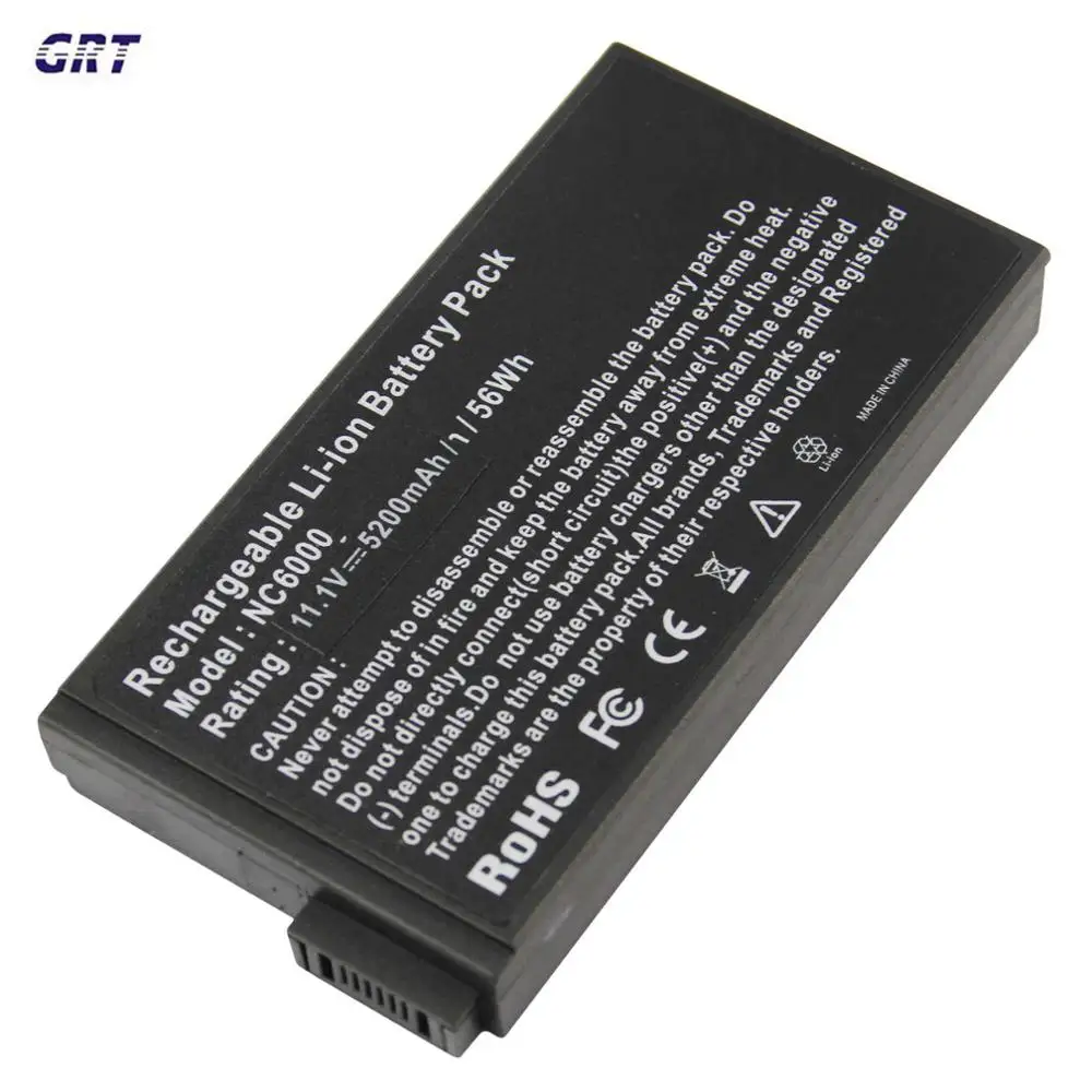 Оптовая продажа Новый аккумулятор для ноутбука HP Compaq NC6000 NC8000 NW8000 NX5000 HSTNN-DB01 333044-001 большой