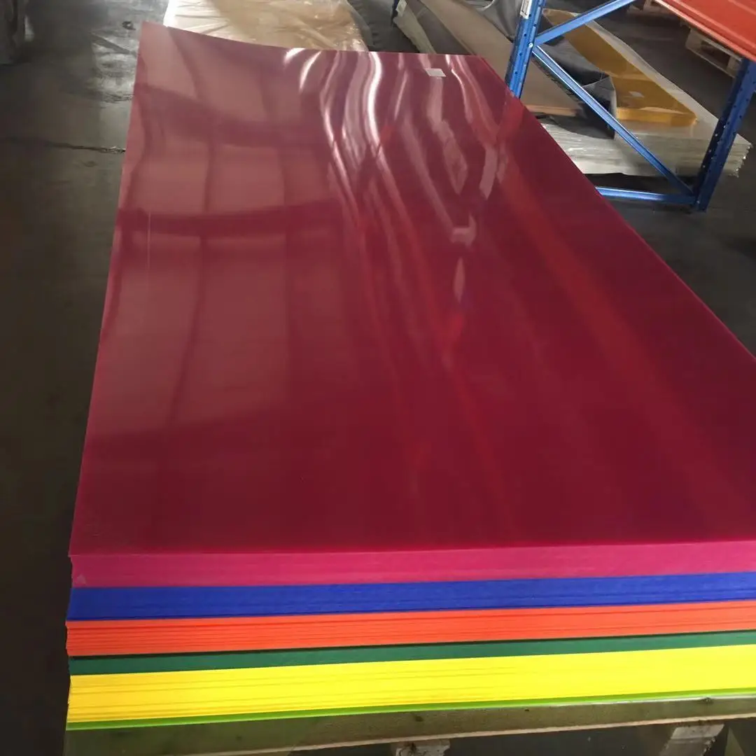Cast Semi-Transparent Plexiglass Sheet