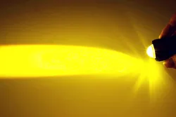 New X1 M1 Led laser gun Para Autos Motorcycle Mini Driving Light Dual color High low beam Universal Mini Led Fog/Driving Lights