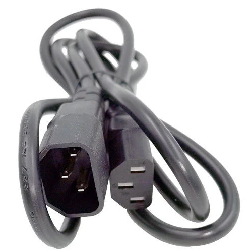KEXINT C13 C14 мощность шнур Медь Lan кабель 1,5 м черный 18AWG C19 C20 PDU IEC320 Сертифицированный