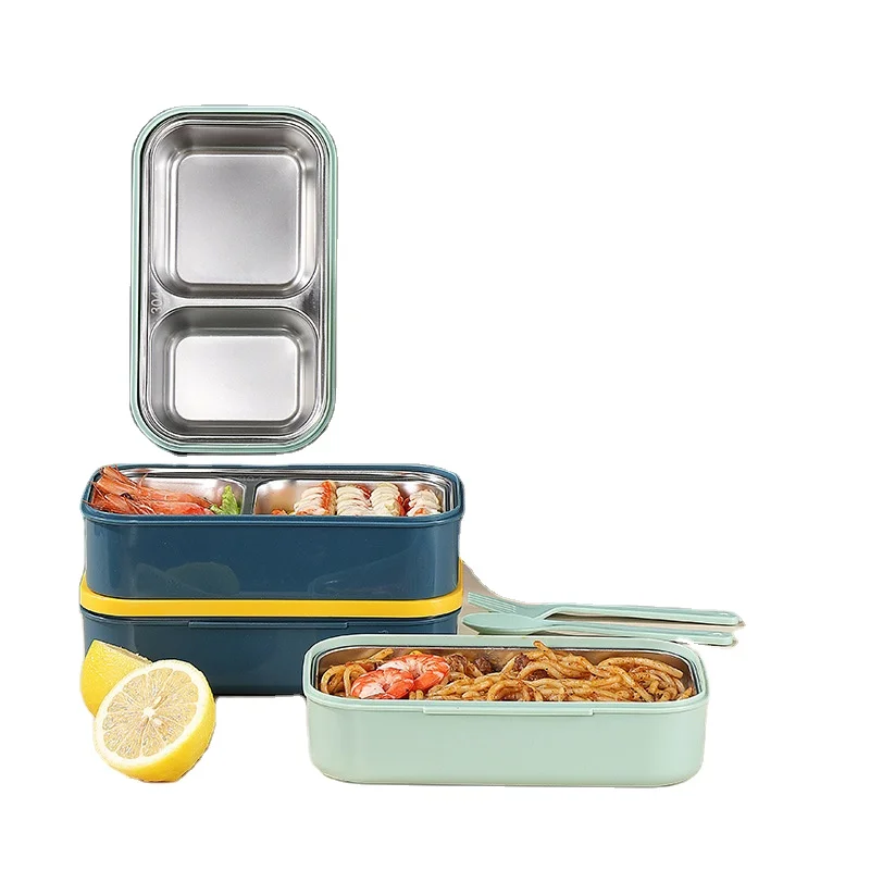 Electric Food Container Heating Lunch Box Food Warmer with Carry Bag Top Seller 1.5L Stainless Steel Portable