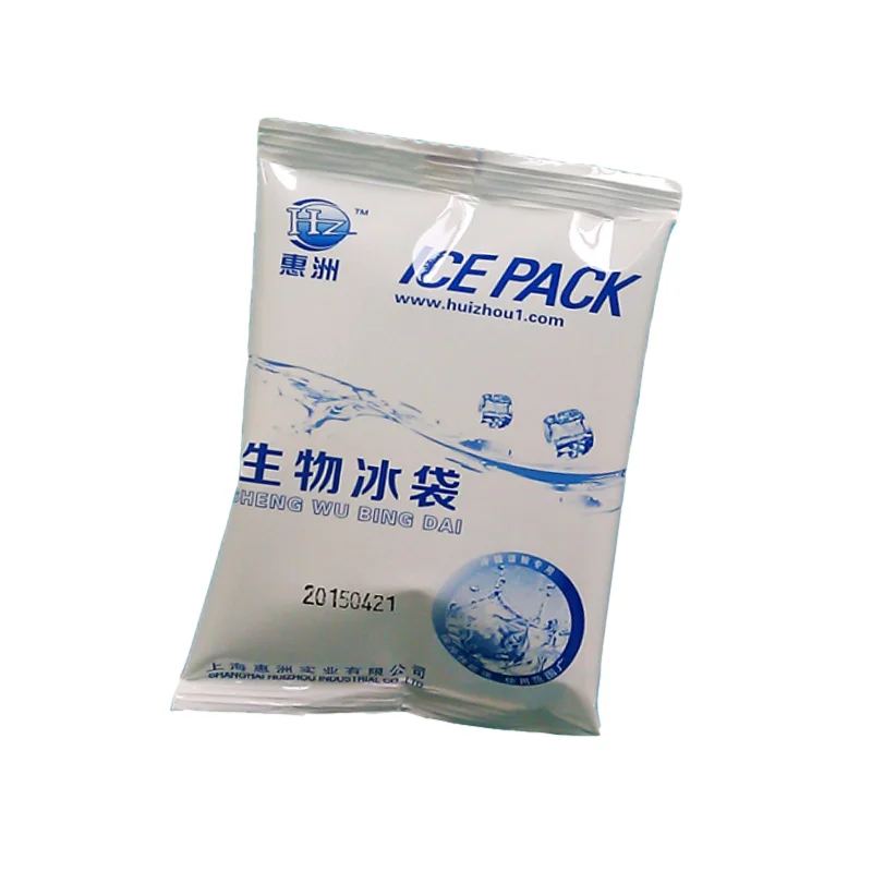  Cold Drink Chocolate Vaccine Shipping Freezer Ice Custom 100G/250G/500G Reusable Dry Pack Cooling Pad For Lunch