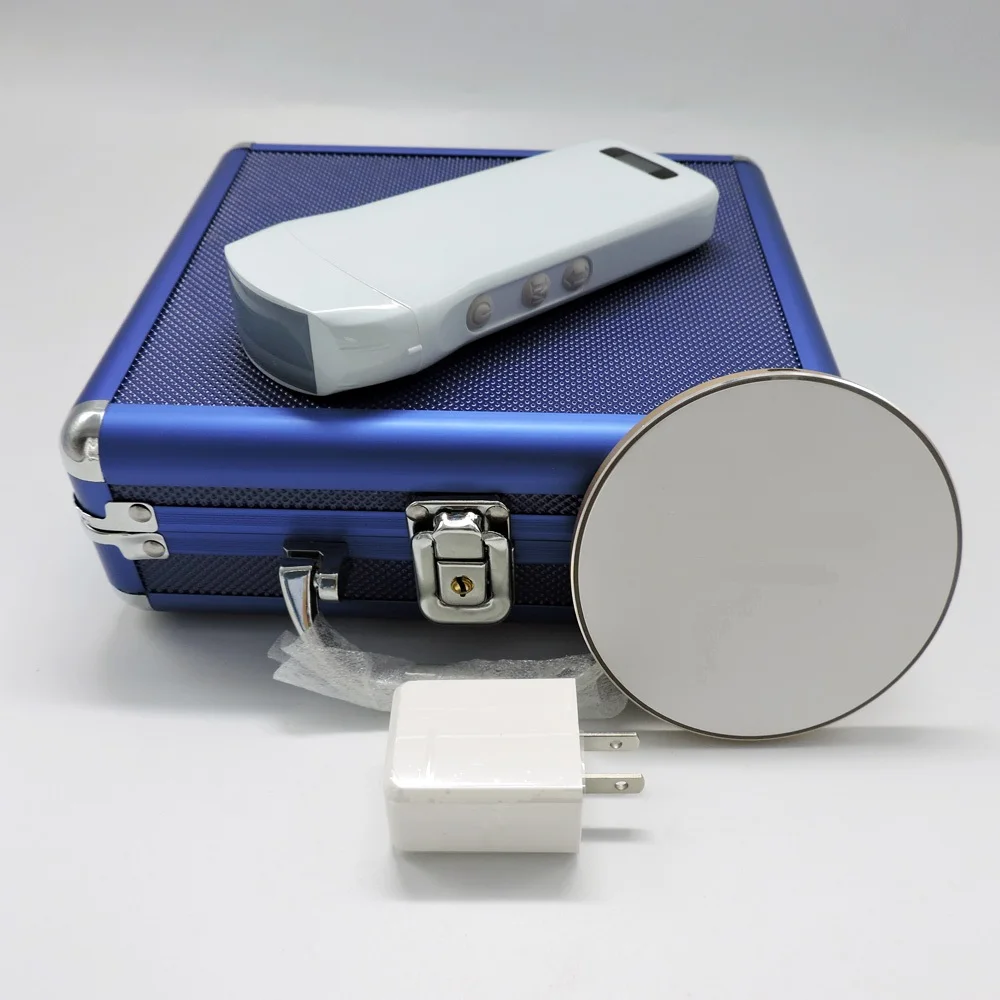 3 in  1 convex linear cardiac 128 color doppler Ultrasound  WiFi wireless charger portable ultrasound probe scanner