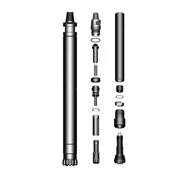 DTH Hammer DHD3.5 DHD340 DHD350 Rock Drilling Tools Mining High Air Pressure DTH Hammer And Bit