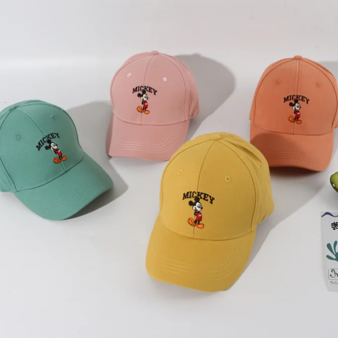 KS7637 Active kids sun cap mickey baseball cap different colors