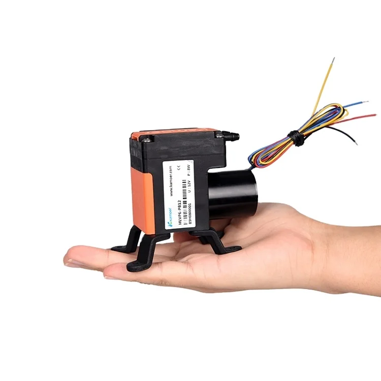 Kamoer HLVP6 12v 24v high flow rate low noise mini diaphragm vacuum pump with brushless motor for online detector