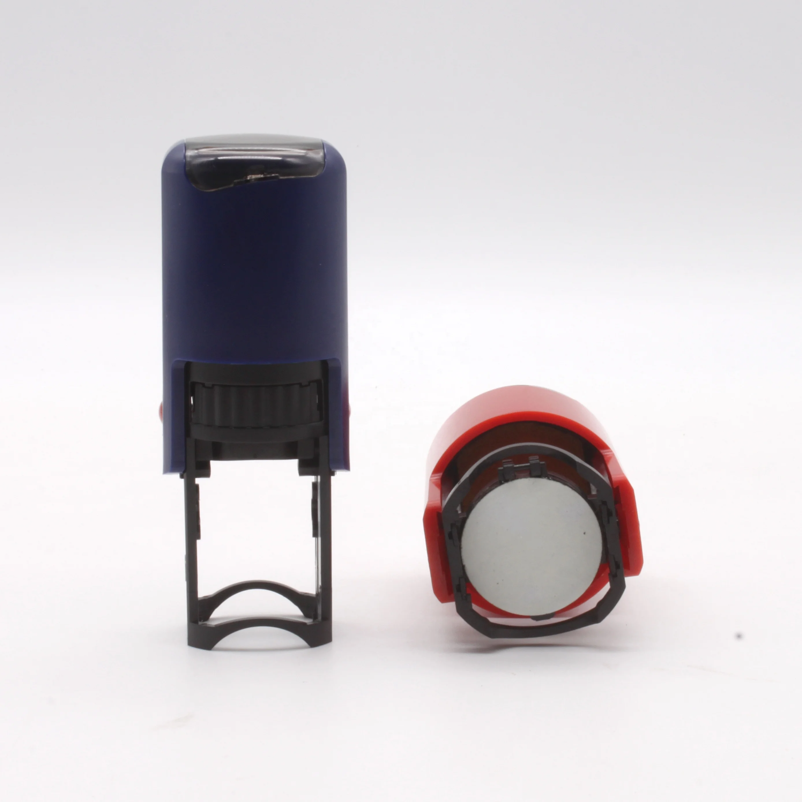 Office automatic stamp text stamp high quality round self inking stamp