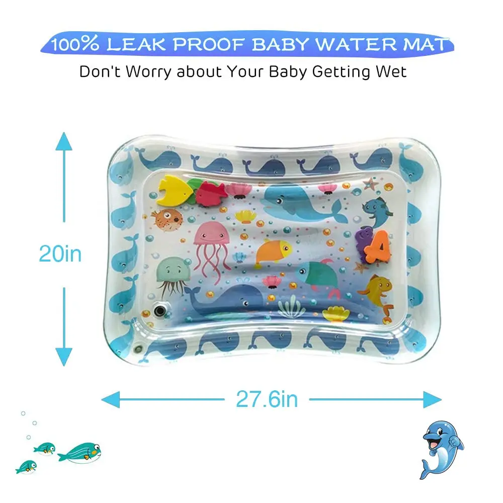 Baby Water Mat Inflatable Cushion Infant Toddler Water Play Mat for Children Early Education Developing Baby Toy Summer Toys