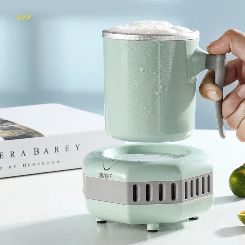 Dropshipping Hot Sell Automatic Quick Cooler Cup Small Small Rechargeable Refrigerating Cup For Home And Office Convenient