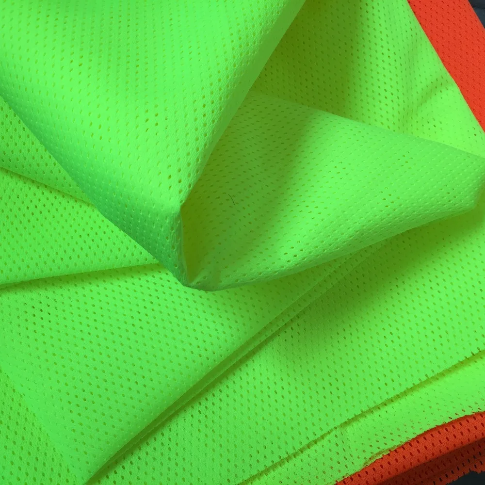 
reflective mesh fabric for safety vest cloth fabric 