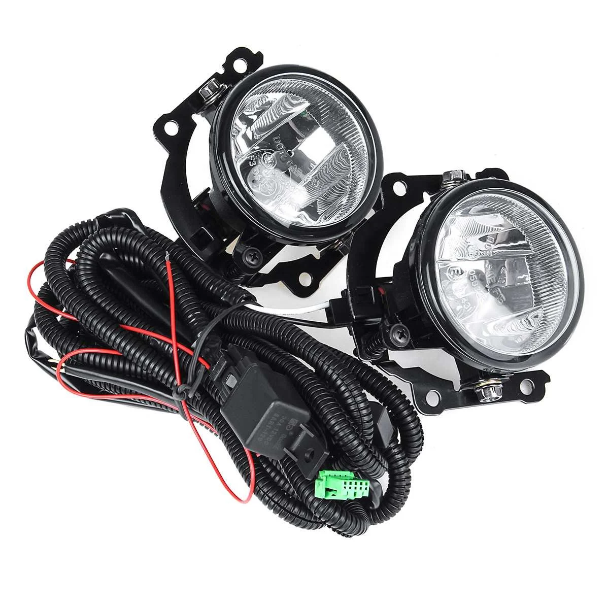 1Pair Fog lamp For Mitsubishi Lancer 2016 2017 2018 2019 12V LED Daytime Running Light DRL Lamp with yellow signal