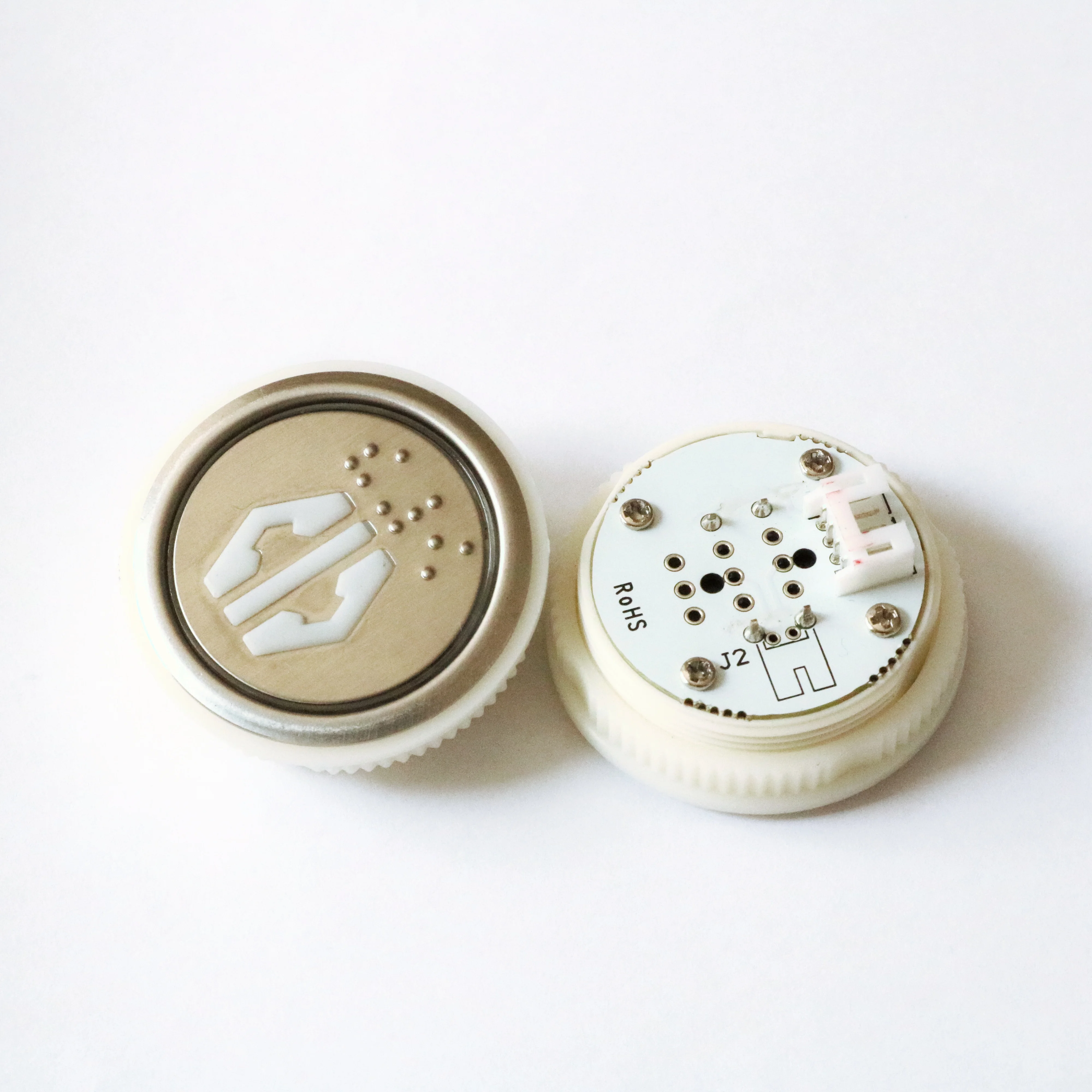 Elevator Round Push Button With Braille Elevator LED Light Button