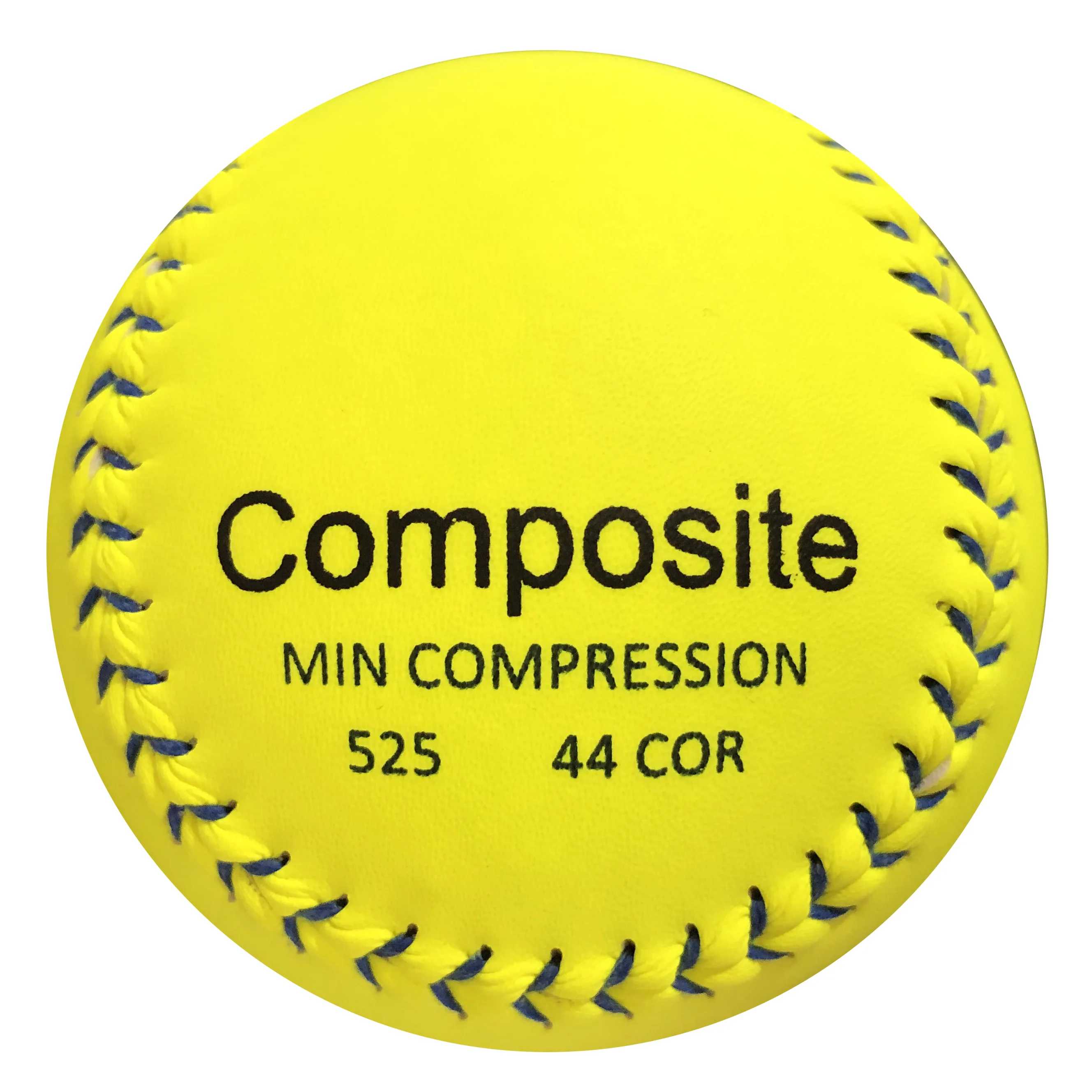slow pitching composite leather+ .cor 44,525 lbs poly core 12' custom logo official size and weight game quality softball