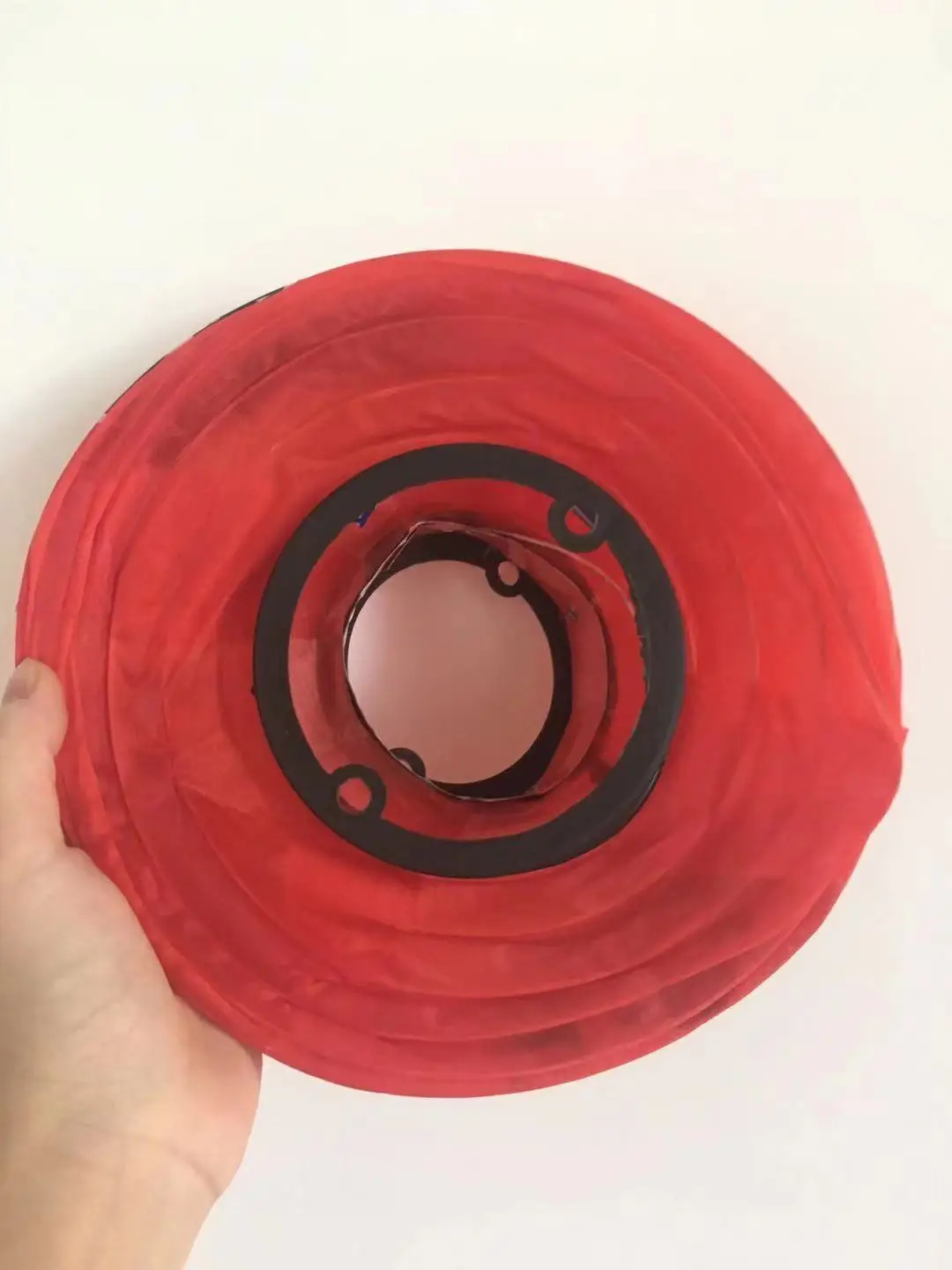 Custom Printing Cylinder Nylon Lantern Hanging Japanese Silk Lantern