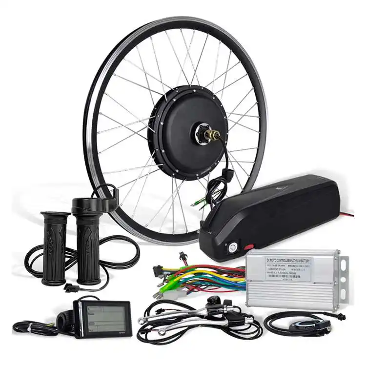 48V 1000W Hub Motor Kit Ebike Battery Included Ebike Conversion Kit Electric Bicycle Kit