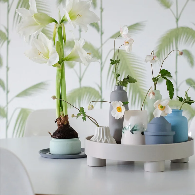 Wholesale oval tray fruit cup cosmetic nursery tray for working,storing used in bedroom, kitchen, living room trays