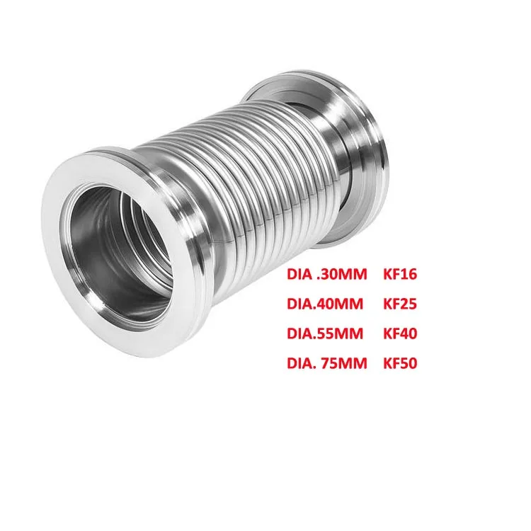 Stainless steel vacuum flexible bellow hose