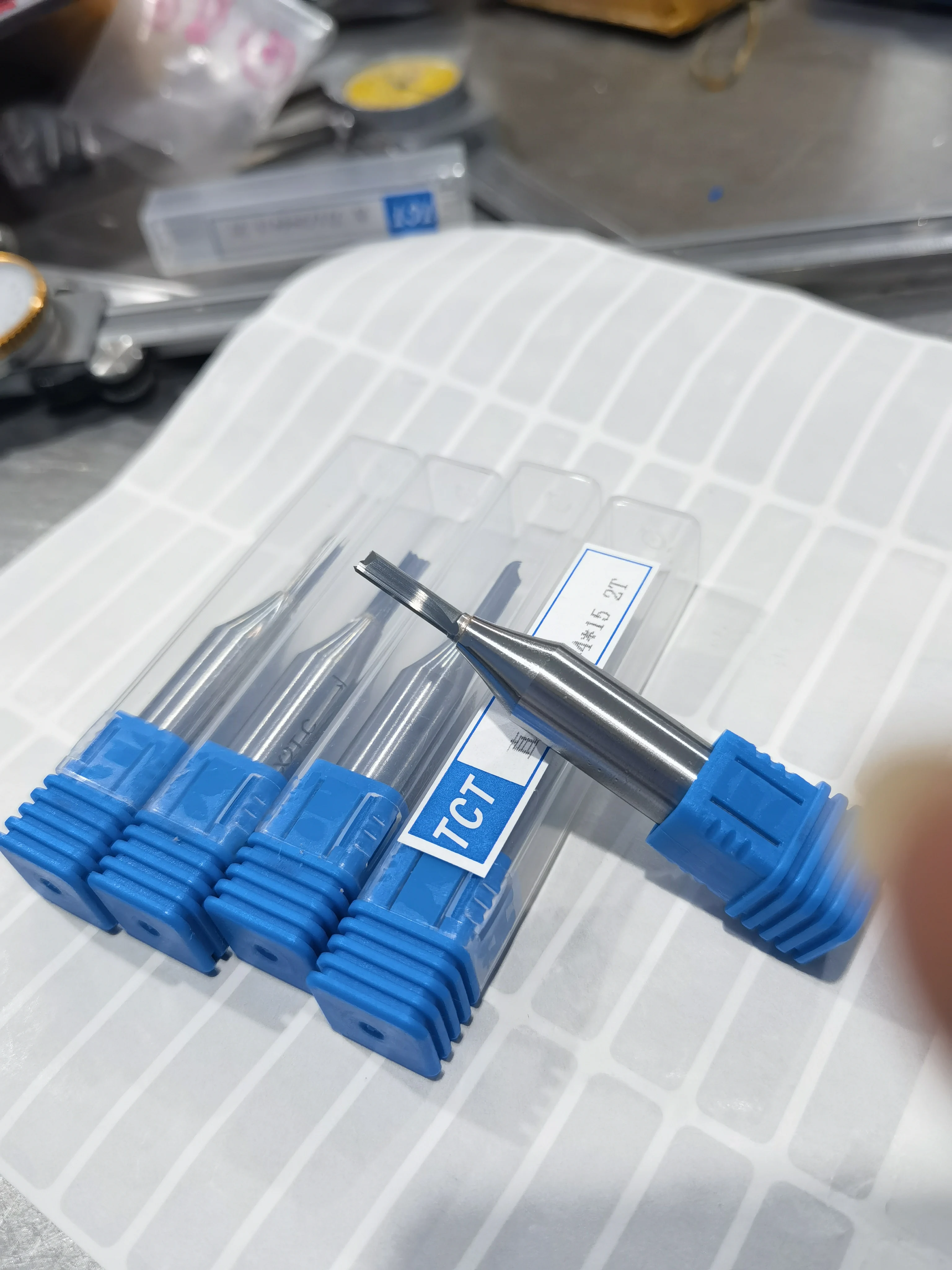 Фреза для фрезерного станка с ЧПУ твердосплавная фреза прямая по дереву 1/2 и 1/4 хвостовик