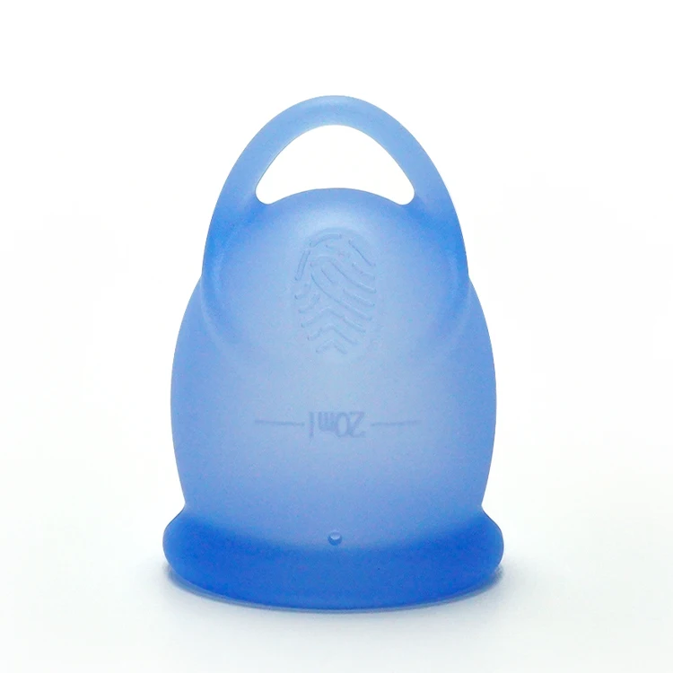 Eco-friendly CE Certified  Women menstrual Cup 100% medical grade silicone period cup crown reusable period cup