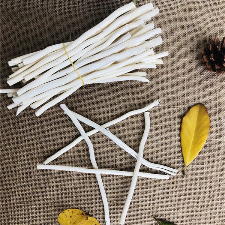 Оптовая продажа организация цветов натуральные деревянные части белые коричневые стебли