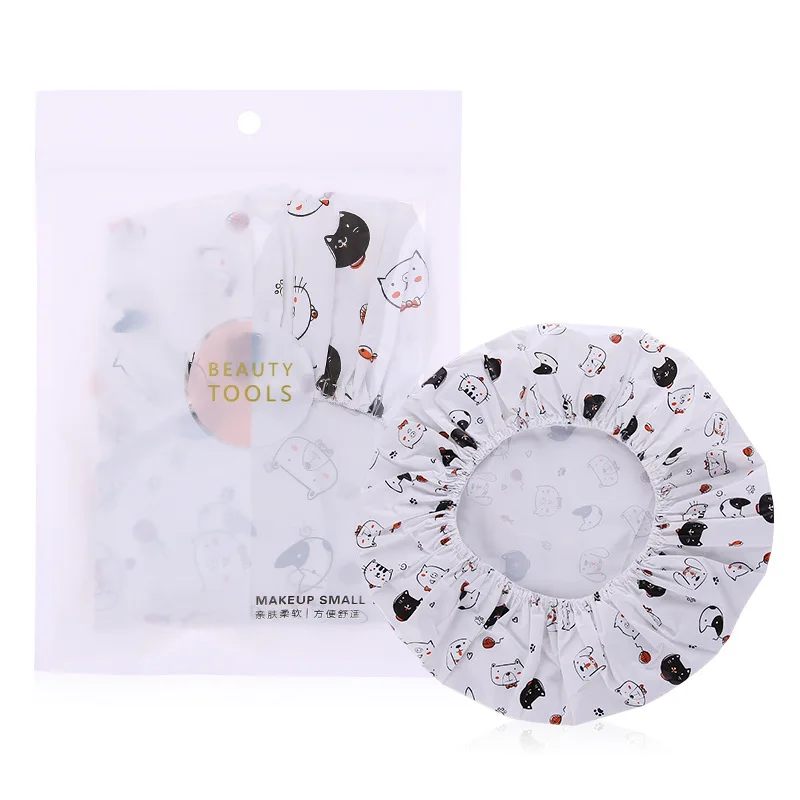 Lameila New shower caps custom waterproof hair cap for shower C0815