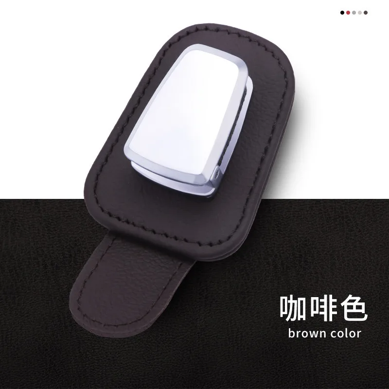 Car Eyeglass Holder Glasses Storage Clip For Audi Bmw Auto Interior Organize Accessories Car Sunglasses Holder