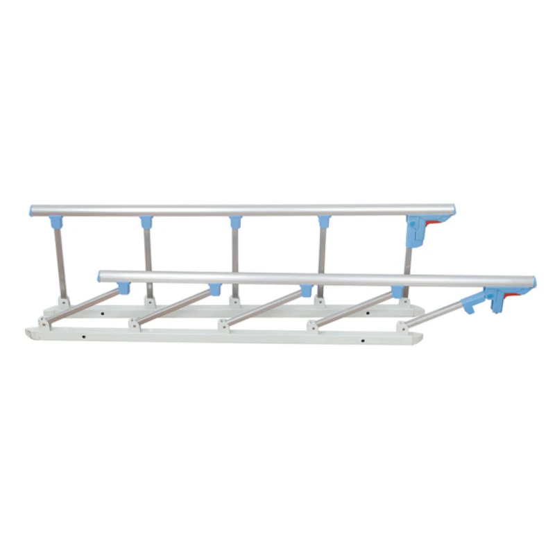 High quality new style Aluminum Hospital Bed Railing Hospital Bed Spare Parts Side Rails