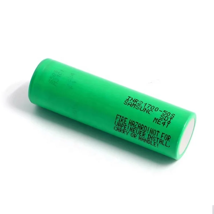 50s 21700 battery 5000mah 15A high capacity 3.7V Li-ion rechargeable batteries for battery pack