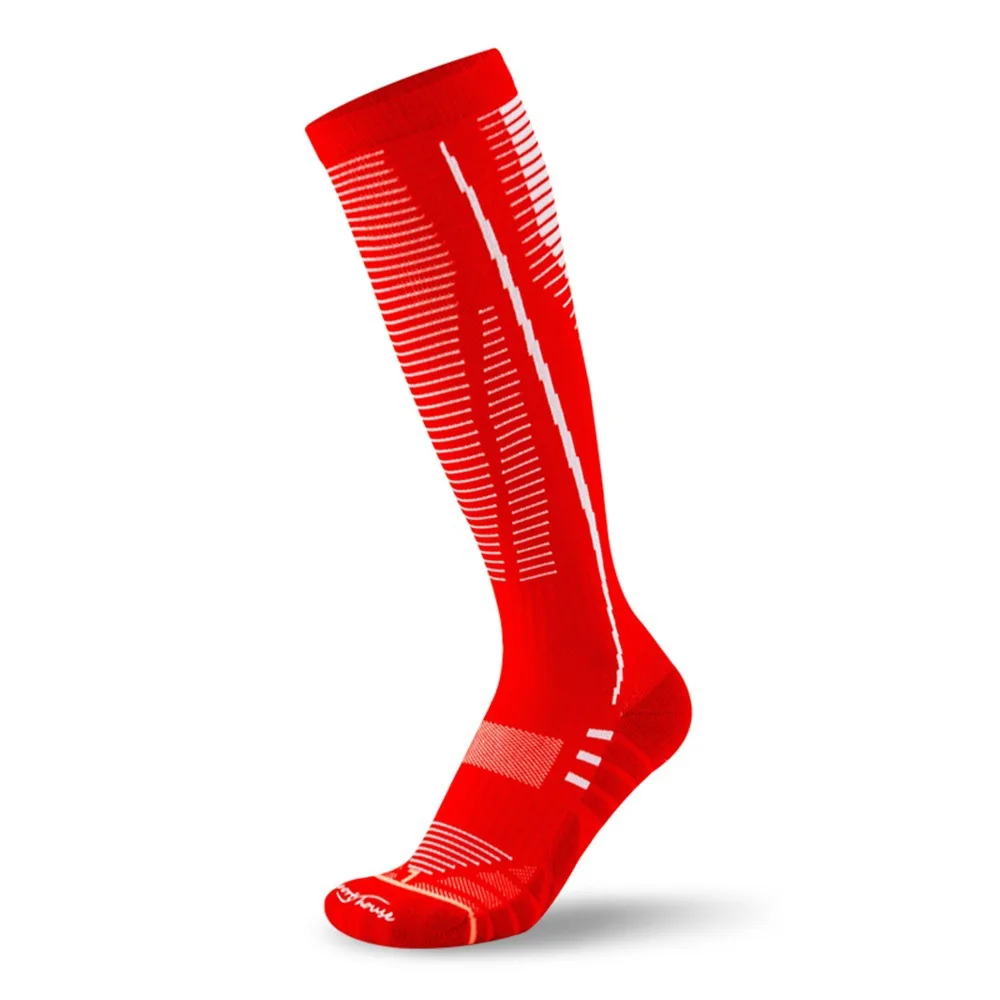 AR-215 Sports Running Men Compression Knee High Football Socks Soccer Socks