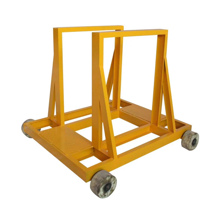 Экономичный нестандартной конструкции желтый/по индивидуальному заказу тележка для транспортировки (5T)-K для перемещения комплект плиты