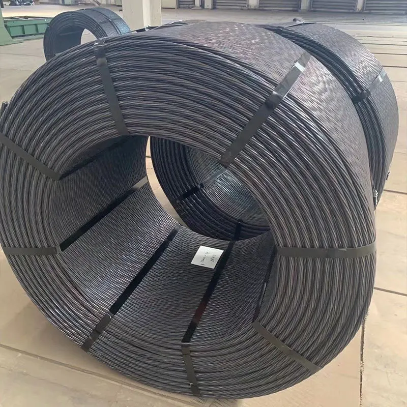 PC Strands Steel 7 Wires Construction Prestressed Concrete Low Relaxation PC Steel Strand Suppliers