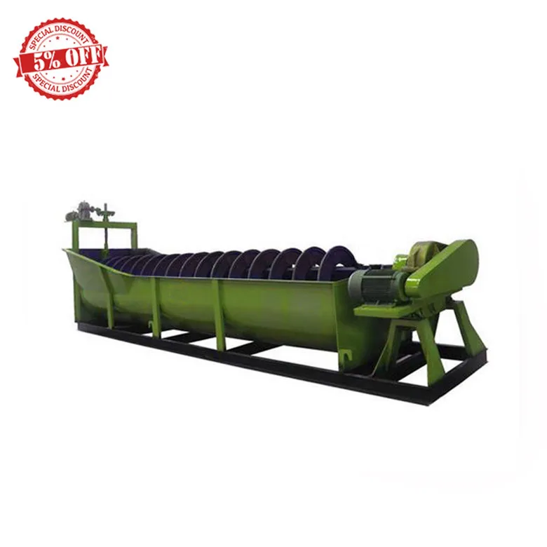 
Easy To Install Sea Sand Screw Washing Plant Fine Sand Screw Sand Washer 