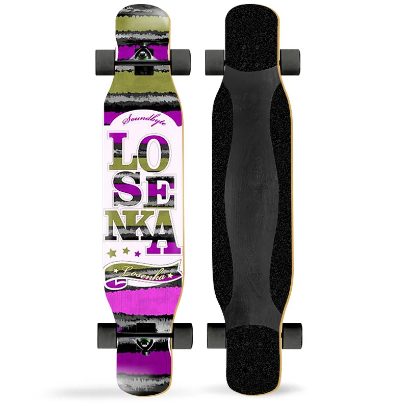 Manufacturer Wholesale Custom Finely Processed Deck Skateboard drop-down Longboard