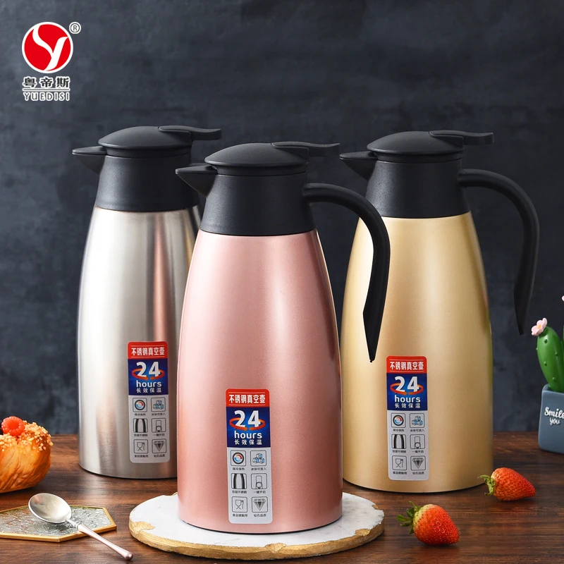 High Quality Large Capacity 2L 304 Stainless Steel Insulated Kettle Coffee Kettle For Household
