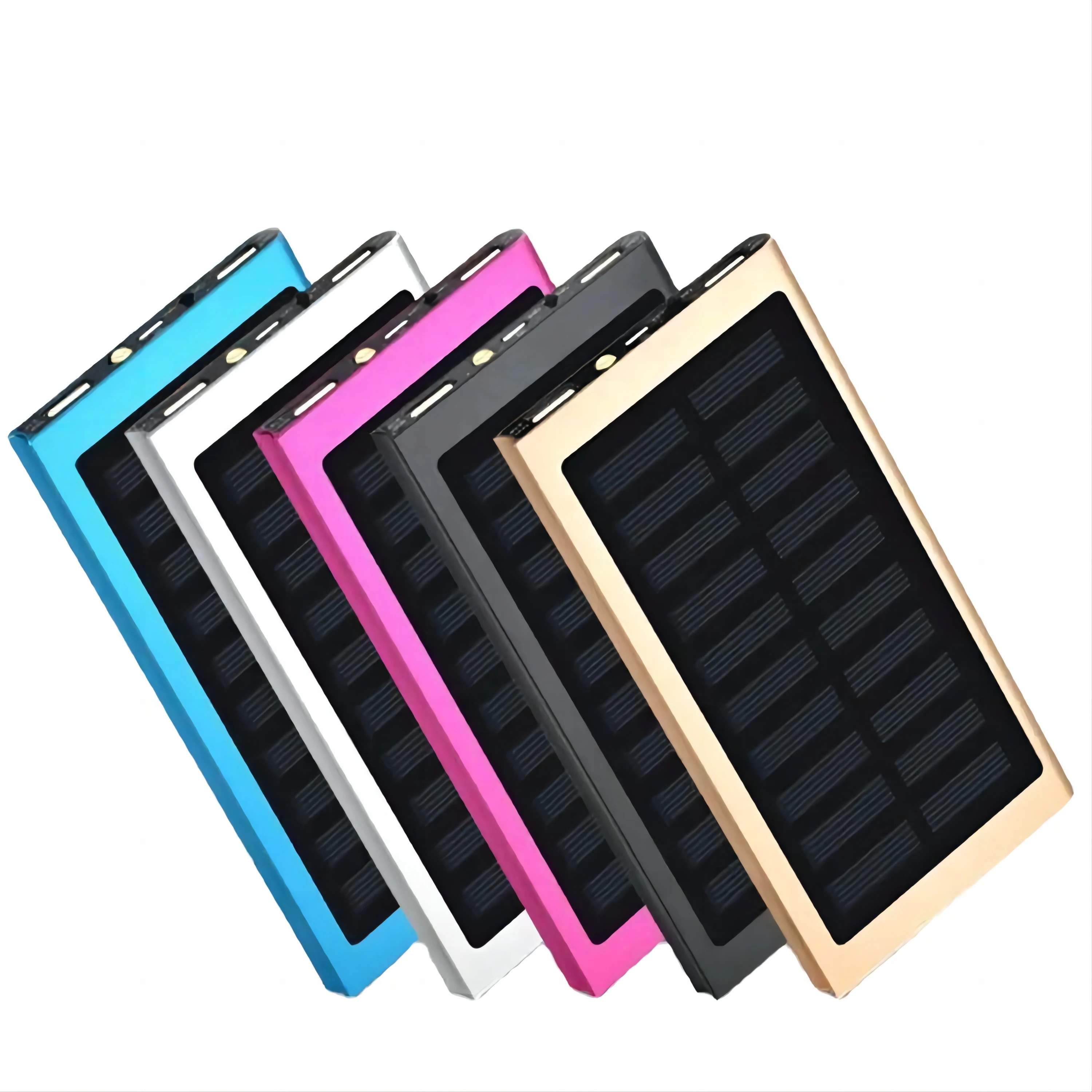 20000 мАч большой емкости ультра тонкий солнечный Power Bank светодиодное внешнее солнечное зарядное устройство для путешествий Powerbank сотового телефона