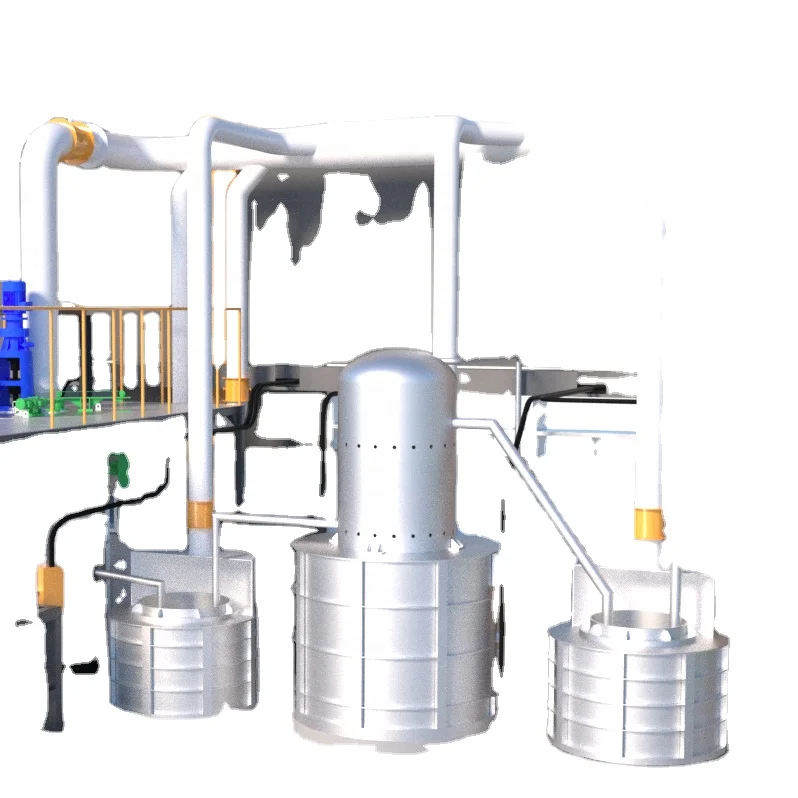 Cadmium (Cd ) Vacuum Distillation Furnace/ Refining System