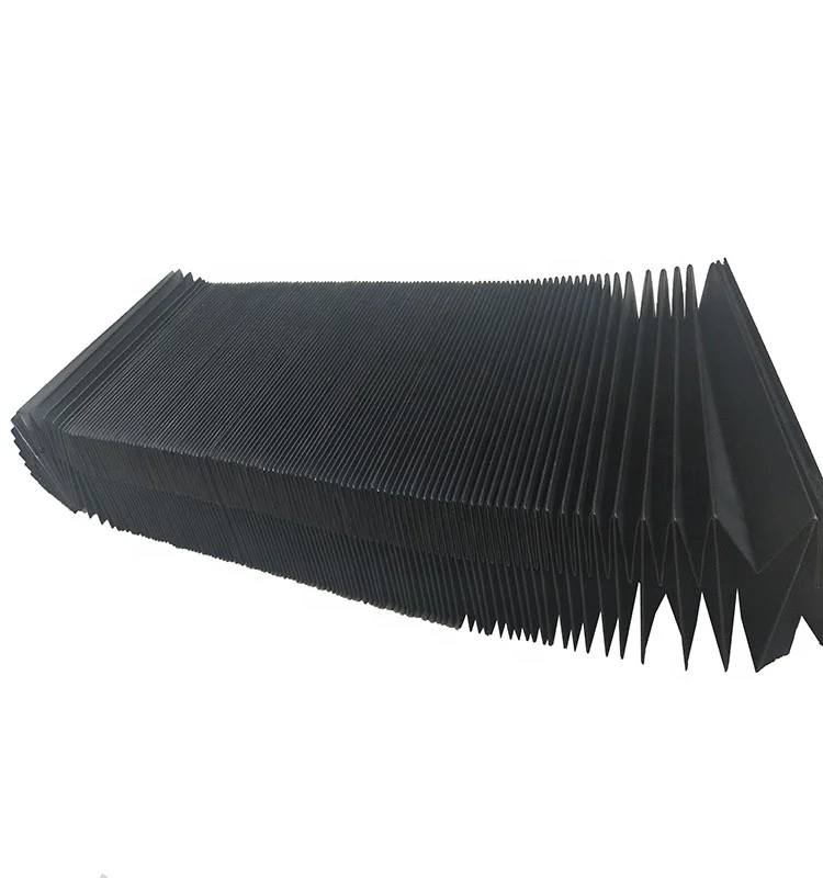 CNC machine plastic accordion cnc machine guards Guard shield
