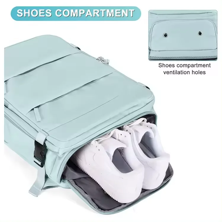 Wholesale Fashion Custom Logo Waterproof Large Capacity nylon Laptop Backpack Travel Hiking Backpack with USB Port
